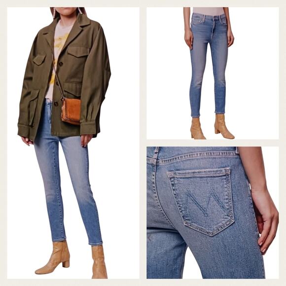 Mother the Looker Crop EUC $228 Size 24   J1617 - Picture 1 of 8